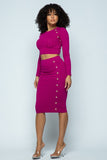 Arianna Midi Skirt Set