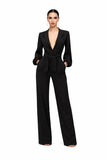 Victoria Bubble Sleeve Jumpsuit Plus
