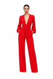 Victoria Bubble Sleeve Jumpsuit Plus
