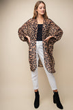 Liz Leopard Kimono Cardigan