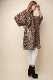Liz Leopard Kimono Cardigan