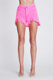 Pilar Neon Pink Shorts