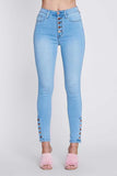 Deanna Ankle Snap Jeans Plus