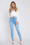 Deanna Ankle Snap Jeans Plus