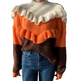 Teagan Orange Sweater